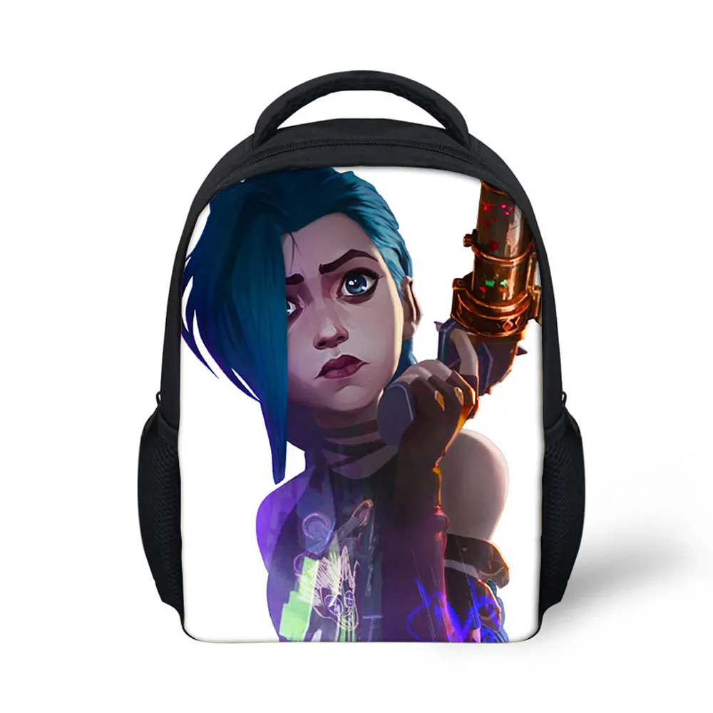 

Рюкзак для косплея LOL Arcane League of Legends, рюкзак Jinx The Piltover Enforcer Vi Jayce Viktor, рюкзак из аниме, школьная сумка для студентов