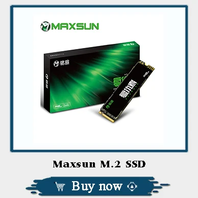 MAXSUN SSD 512 ГБ Интерфейс Тип SATA 6 ГБ/сек. непрерывное чтение до 540 МБ/с. из сплава в виде металлического три года гарантии твердотельных дисков