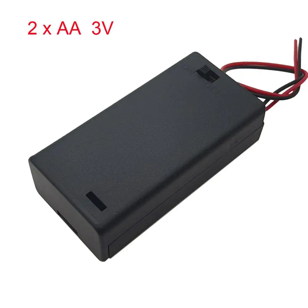 1/2/3/4 слот AA чехол для батареи 1 5 V/3V/4 V/6V держатель Коробка Чехол хранения с