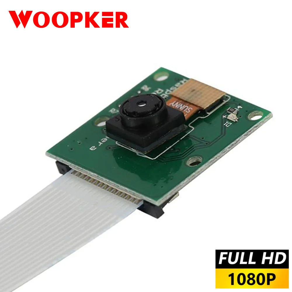 Модуль платы камеры 1080P OV5647 5MP веб камера совместимая с Raspberry Pi 3 Model B + Plus /