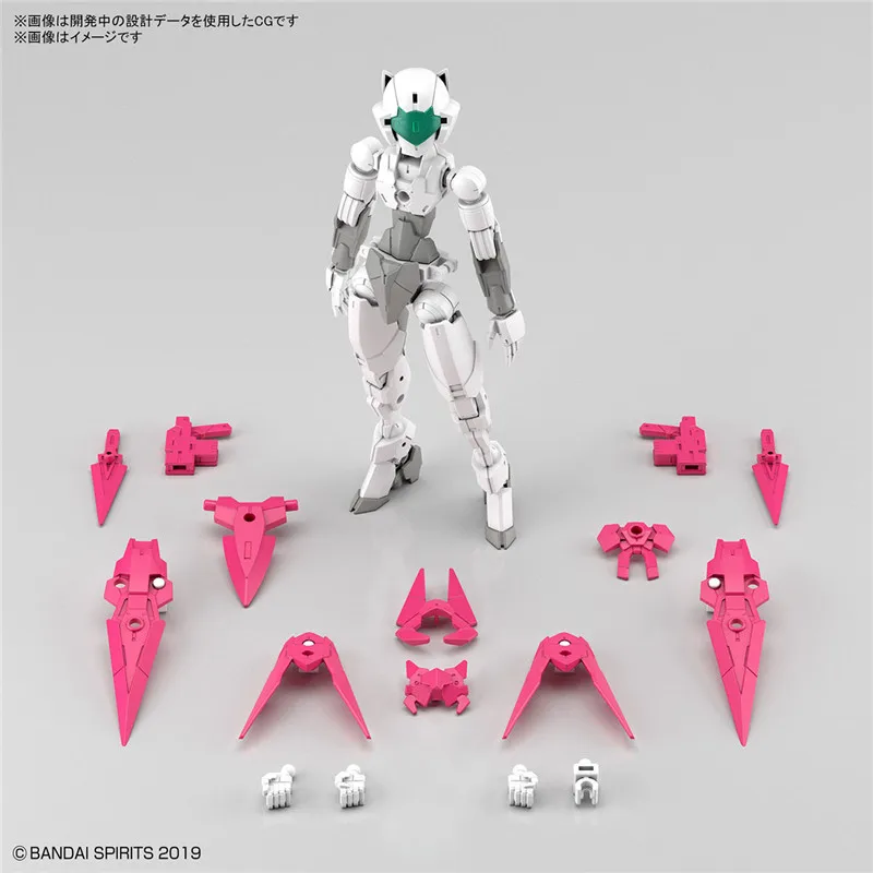 Новинка набор моделей Bandai Gundam аниме-фигурка 30 мм искусственная спинатия тип
