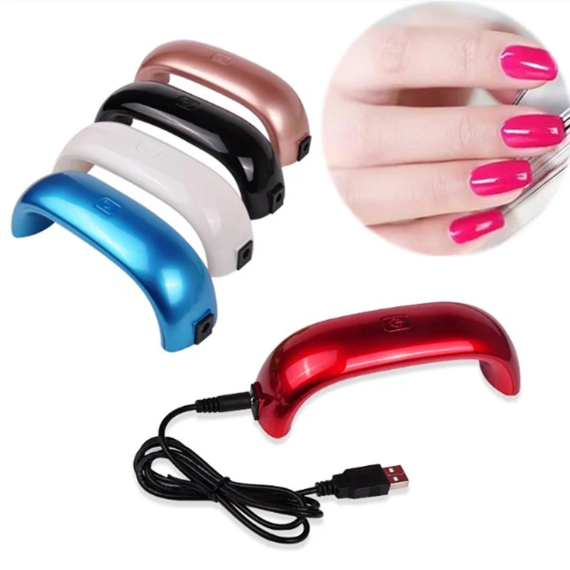 1 шт. Портативная Сушилка для ногтей 9 Вт|curing lamp machine|led nail dryercuring |