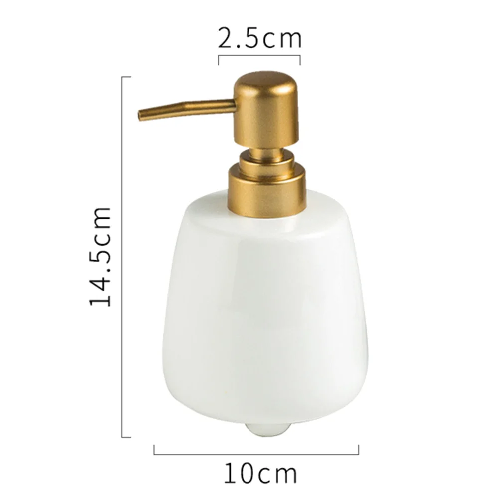 

1Pc Modern Stylish Lotion Holder Press Type Sanitizer Container Bathroom Supply