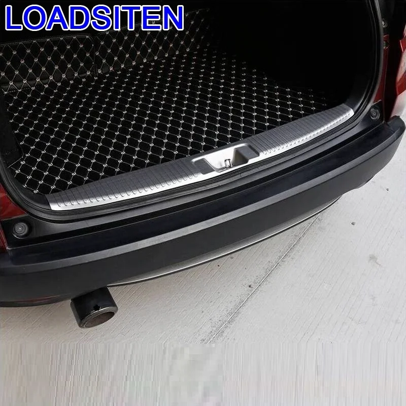 Автомобильная Модифицированная хромированная задняя панель багажника педаль