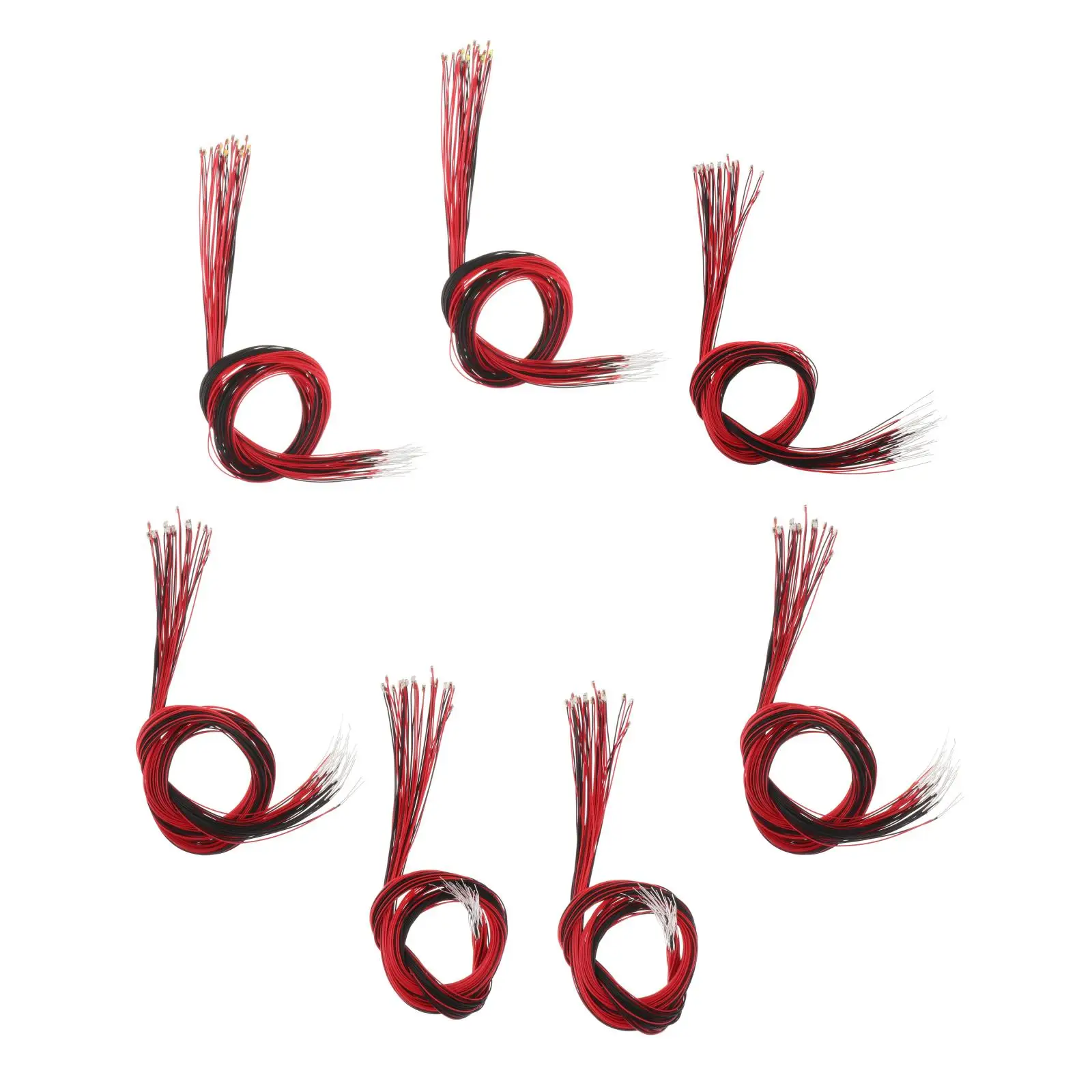 

Pack of 20 30cm Pre-soldered LED Light Building Model Street Train Scenery Landscape Ornaments Accessories