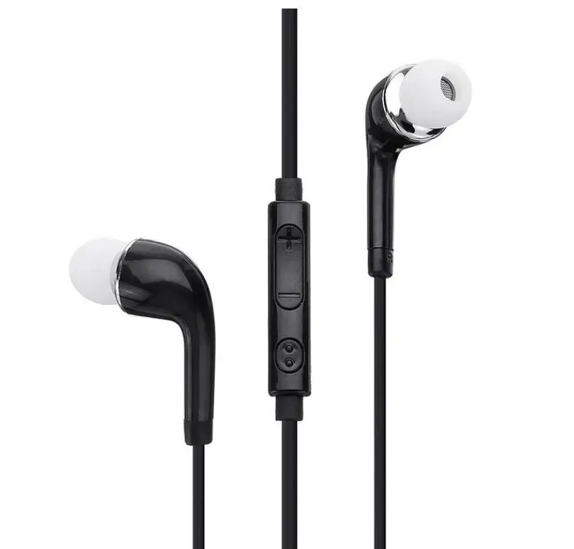 High quality 20pcs/lot J5 Headsets In-ear Earphones Headphones Hands-free with Mic For Samsung HTC Xiaomi 1 day shipping