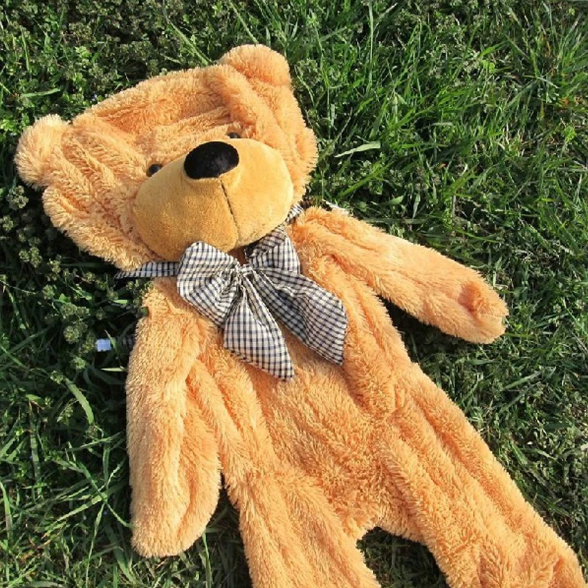 

1PC 180cm Bear Plush Toys Soft Outer Skin And Stuffed Animals Bear Coat Holiday Gift Birthday Gift Valentine Brinquedos