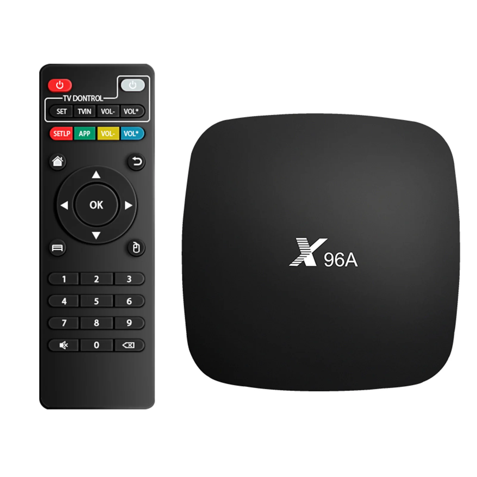 Android 10.0 Smart TV Box 2.4G&5G Dual Band WiFi Set-Top TV Box 2GB RAM 16GB ROM Home Remote Control Smart Media Player TV Box