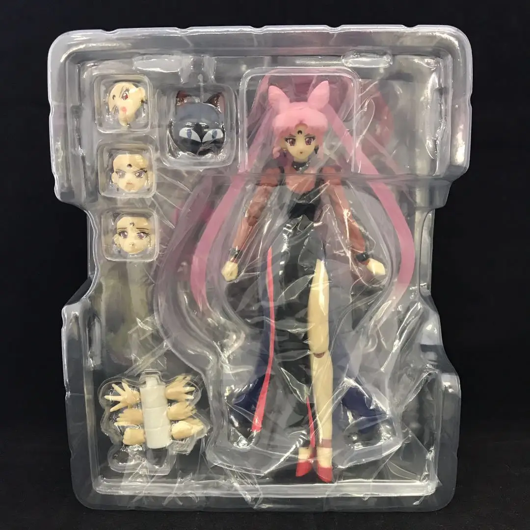 Аниме 15 см розовый Луна черная Женская 20th Юбилей вариант Ver ПВХ фигурка героя