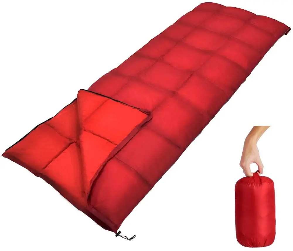 Спальный мешок GeerTop пуховик утки водонепроницаемый Сверхлегкий с компрессионным
