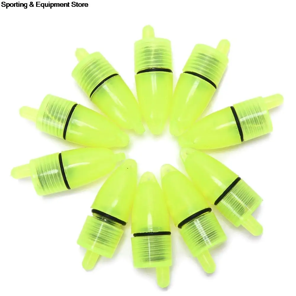 10 шт. наконечник для горячей удочки светодиодный светильник кольцо ночного укуса