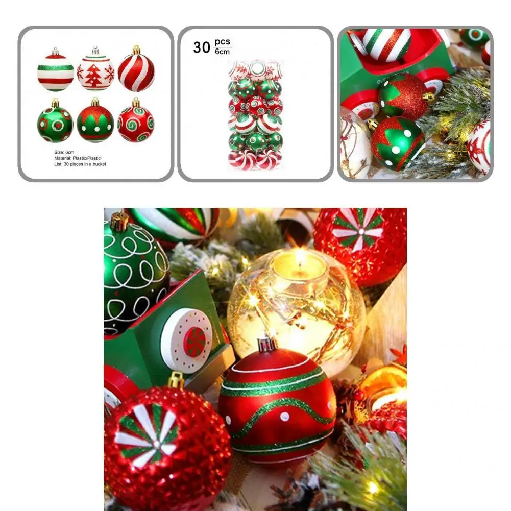 

Ball Pendant Decor Delicate Anti-wear Wide Application Trendy Adorable Printed Ball Widget Decor Hanging Decor for Home