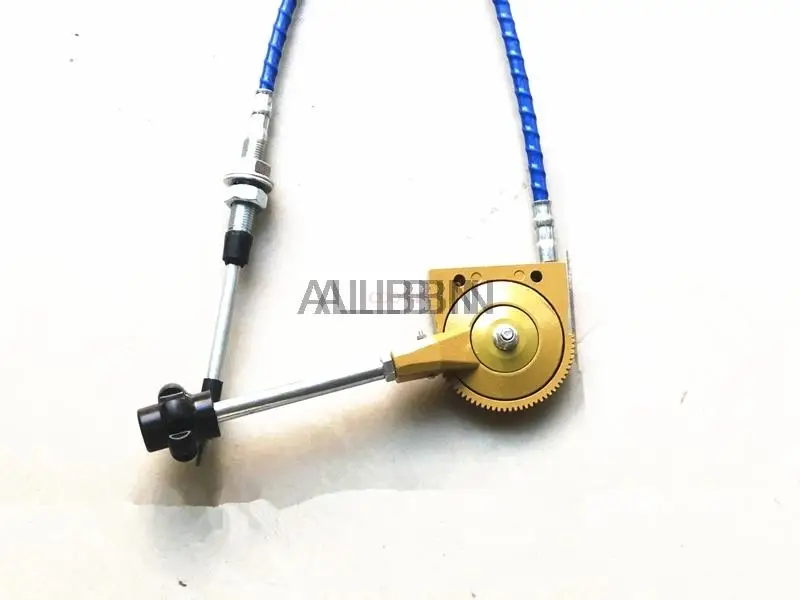 Для SANY SY CATERPILLAR HITACHI ZX DAEWOO HYUNDAI KOBELCO SK Ретрофитный тросик дроссельной заслонки Ручные аксессуары экскаватора.