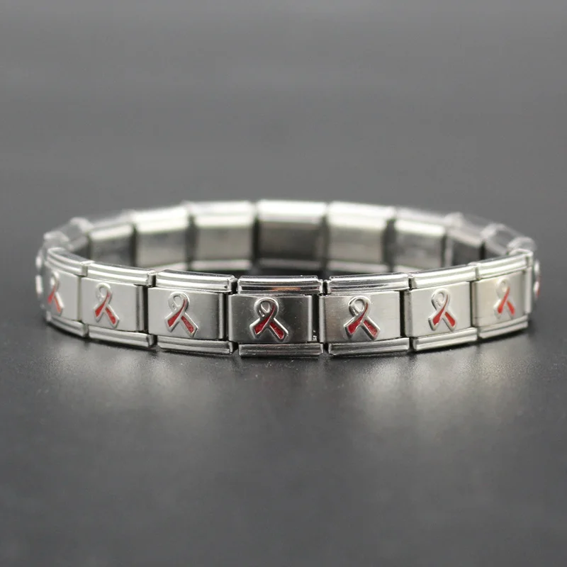 Hapiship 9 мм ширина модные ювелирные изделия из нержавеющей стали сердце цветок угол