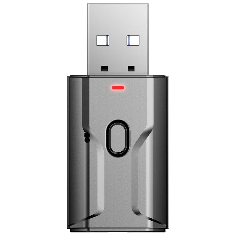 

2 In 1 USB Bluetooth 5.0 Transmitter Audio Receiver Microphone Speaker 3.5mm AUX Adapter for Home TV PC Headphone Accessories