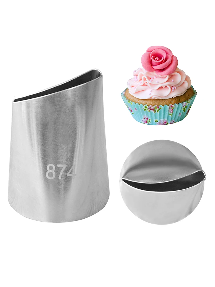 1 шт. большой Размеры розовое глазури Трубопроводов Сопла Торт украшения