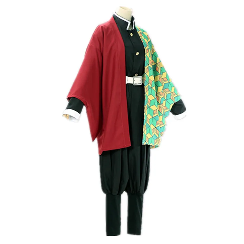 Костюм для косплея из аниме рассекающий демонов кимоно женщин и мужчин униформа