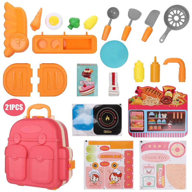 

Игрушка «домик для ролевых игр» 3 в 1, рюкзак, Детская декоративная настольная игра, рождественские подарки для мальчиков и девочек