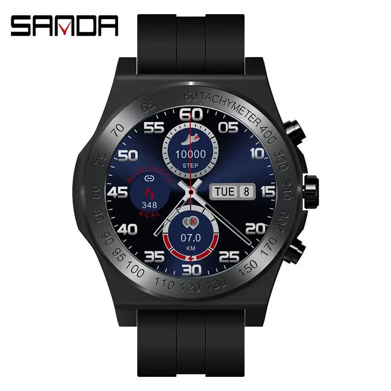 

Sanda New Ck25 Hot Sale Sport Smart Watch Heart Rate And Blood Pressure Monitoring Multi-function Reminder Sport Watch