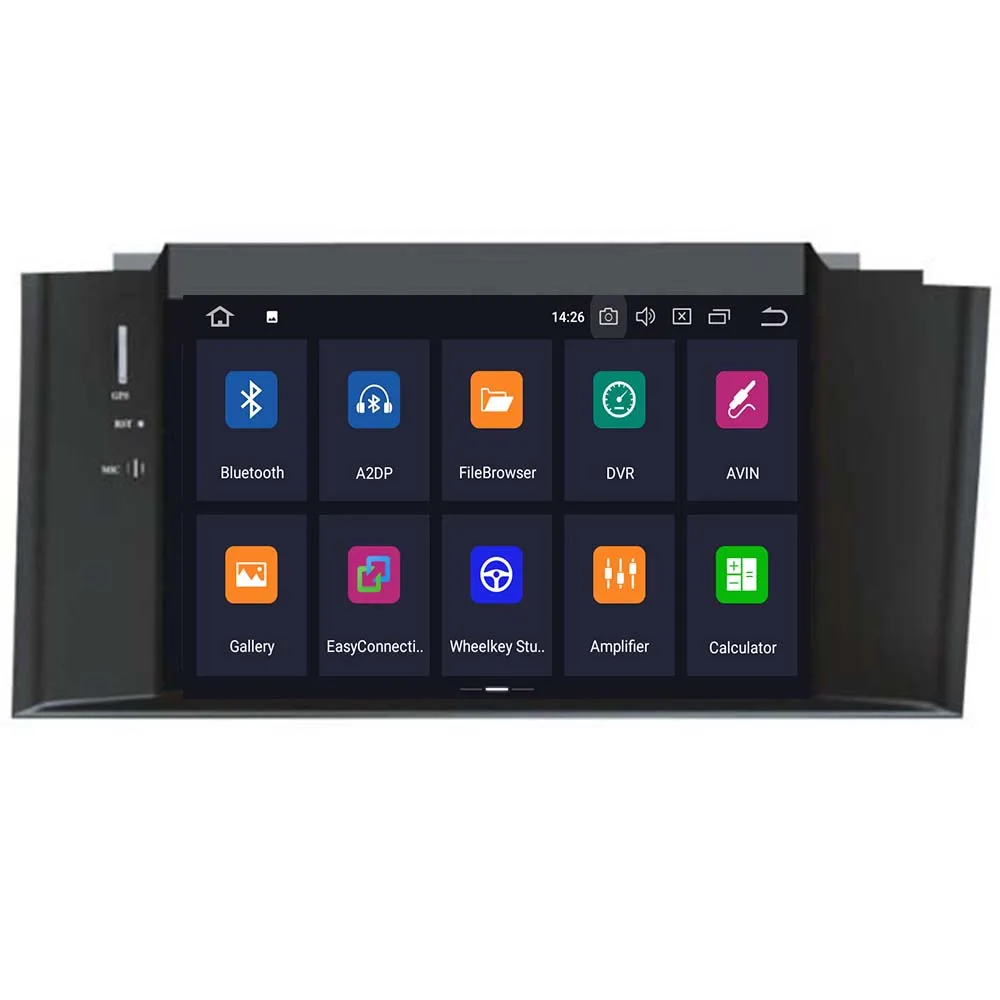 Автомобильный DVD-стерео Мультимедийный Плеер 7 дюймов Android 10 для Citroen C4 C4L DS4 2013-2016 4