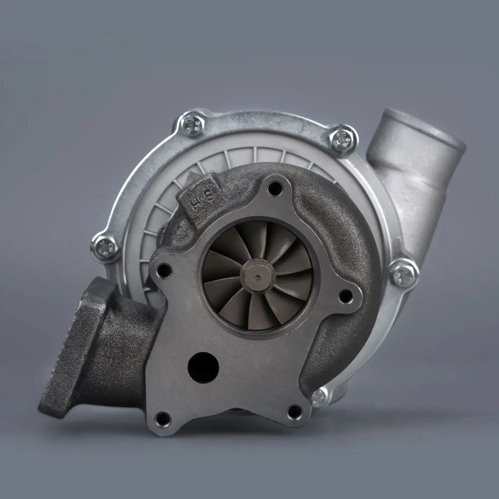 Универсальный Турбокомпрессор T3T4 T04E A/R .57 турбина с 5 болтами и фланцевым масляным