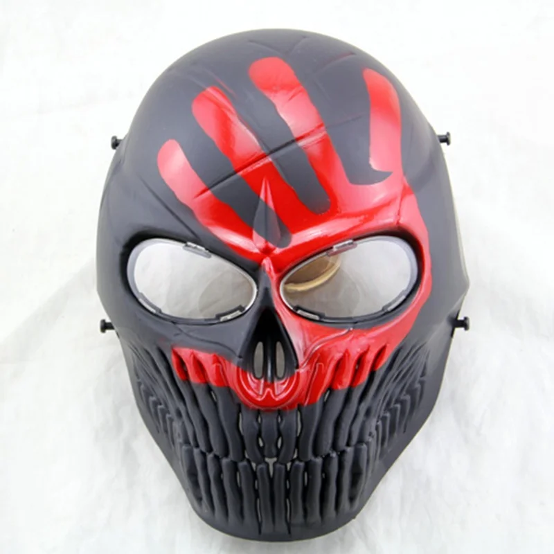 

Airsoft Full Face Paintball Mask Skull Scary Horror Cosplay Halloween Mask CS Wargame Hunting Military Equipment Tactical Masks