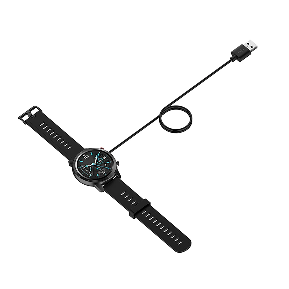 

Magnetic Charging Cable Cord USB Watch Charger for TicWatch GTX Smart Watch Accessories with 1m Charging Line