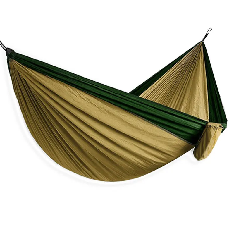 

Load Bearing Leisure Hammock Parachute Fabric Easy to Carry Anti Rollover Firm Durable Soft for Outdoor Super Light Nylon 300kg