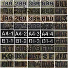 Позывной инфракрасный отражающая вставка для Костюмы Muiticam CP A4B1B9 Тактическая Военная нарукавная нашивка на застежке-липучке с эмблемой сделай сам значки