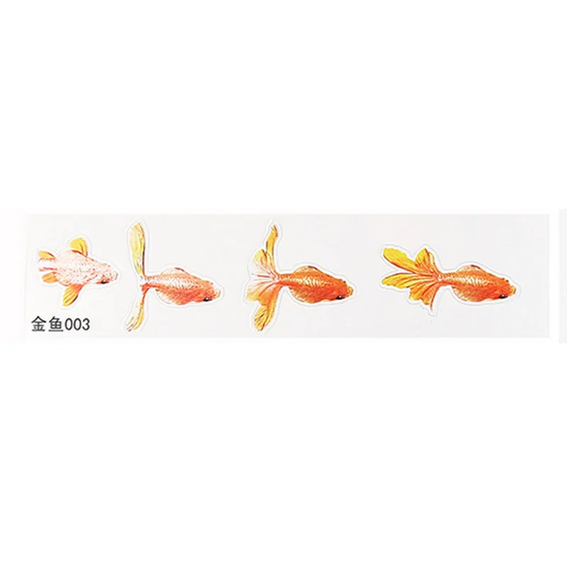 

10PCS Handcraft 3D Resin Paintings 3D Little Goldfish Stickers for DIY Epoxy Resin Craft PR Sale