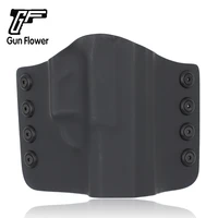 gunflower cz 75 p09 handgun owb kydex holster black right hand cz pistol concealed carry pouch
