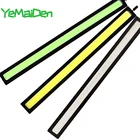 2 шт. 17 см Светодиодная лампа COB универсальная 12 в 6000 К дневные ходовые огни COB DRL светодиодный водонепроницаемая лампа для стайлинга автомобиля Рабочая Лампа Белая