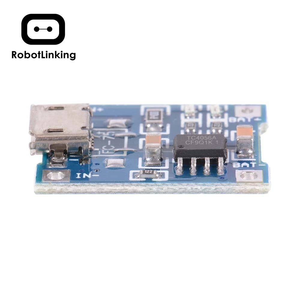 5 шт. 5 в tenstar Robot 1A Micro/Mini USB 18650 литиевая батарея зарядное устройство Модуль+ защита двойные функции TP4056
