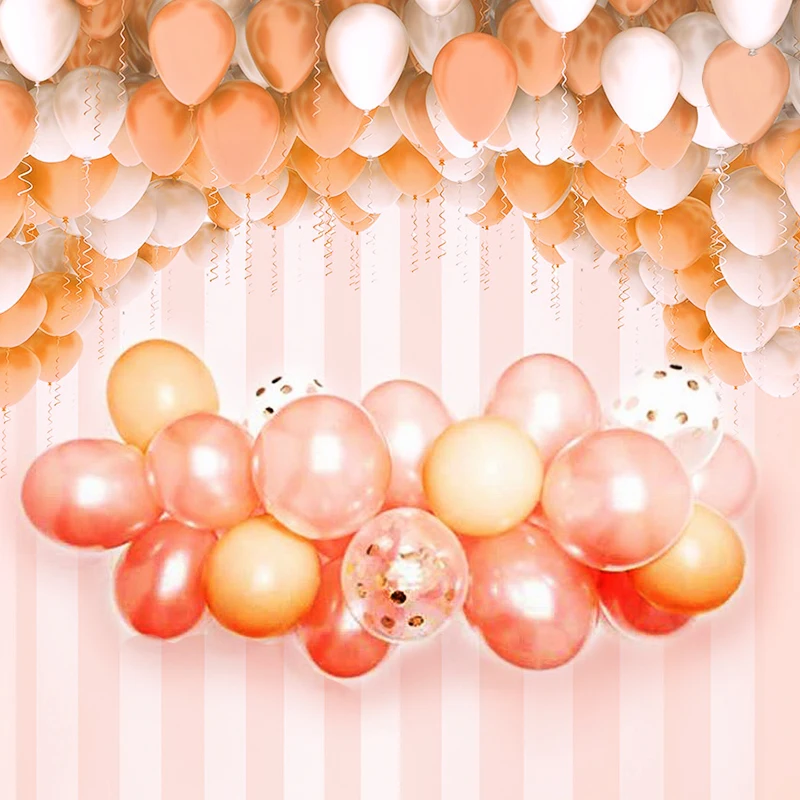 57 шт. латексный шар цвета розового золота гирлянда цепочка резиновых шаров Арка