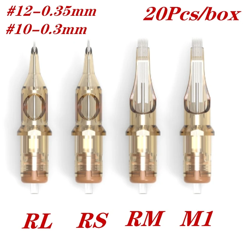 Революционные тату иглы смешанный затеняющий картридж уровень A 0 35 мм высокое