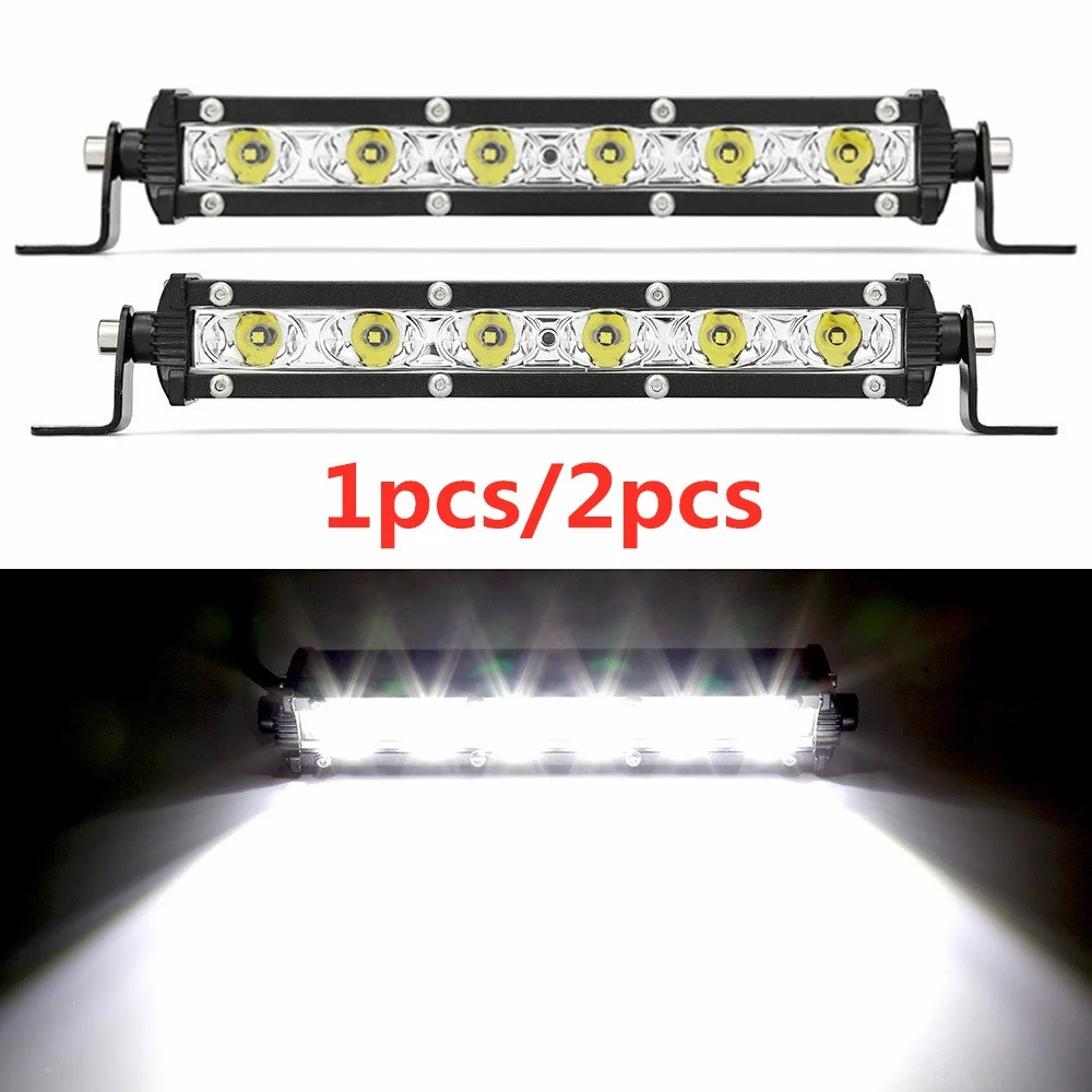 

1 шт./2 шт., светодиодсветильник фара, 7 дюймов, 18 Вт, противотуманная фара для автомобиля
