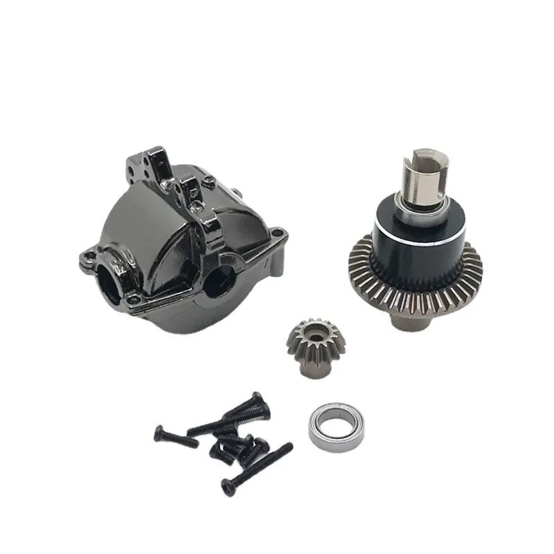 

WLtoys 1/18 A949 A959 A969 A979 K929 RC Car Upgrade Metal Modified Parts, Front and Rear Universal Gearbox & Differential Set