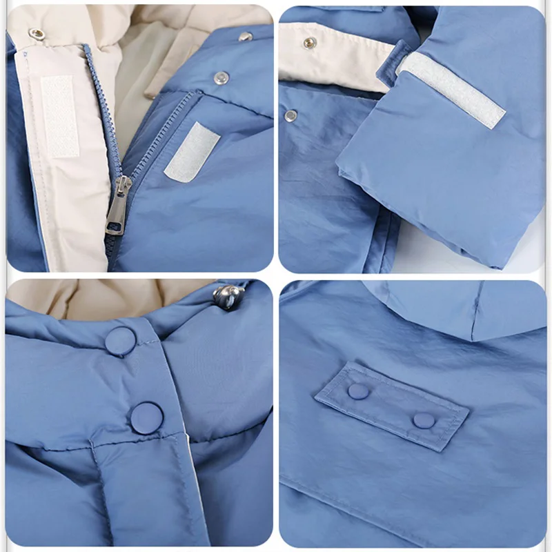 

Nice New Casual Ultra Light Down Cotton Jacket Women Autumn Winter Warm Coat Lady Jackets Female Hooded Parka