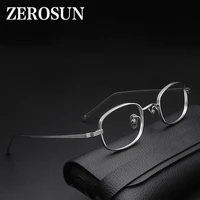 zerosun titanium reading glasses 1 25 1 75 2 75 3 75 3 5 men women magnify eyewear read near vision nerd brand quality