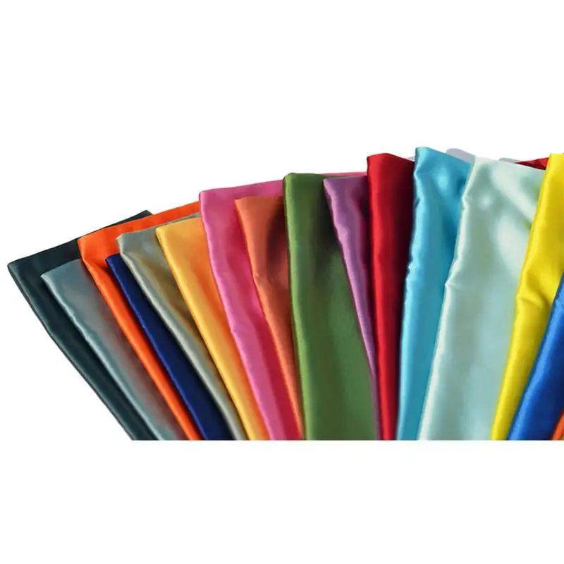 27 различных цветов квадратная наволочка шелковые атласные хлопковые льняные