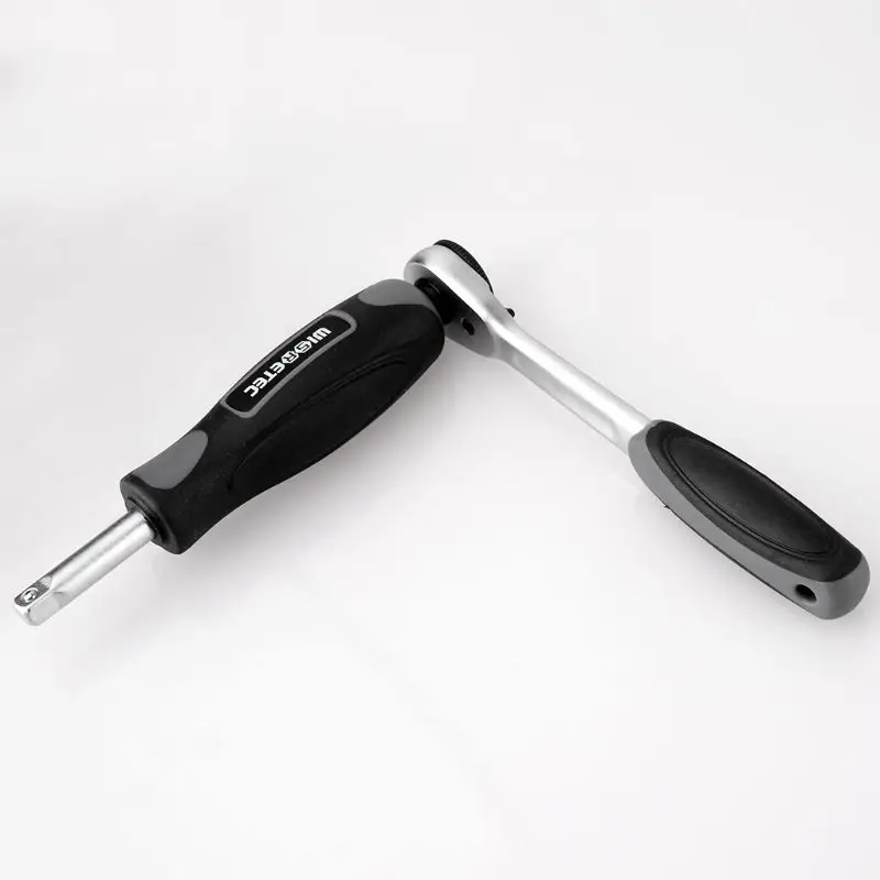

B9HB High quality 38PCS Mini ratchet wrench set 1/4 socket screwdriver head hex trox slot bit bike Repair handle tools S2