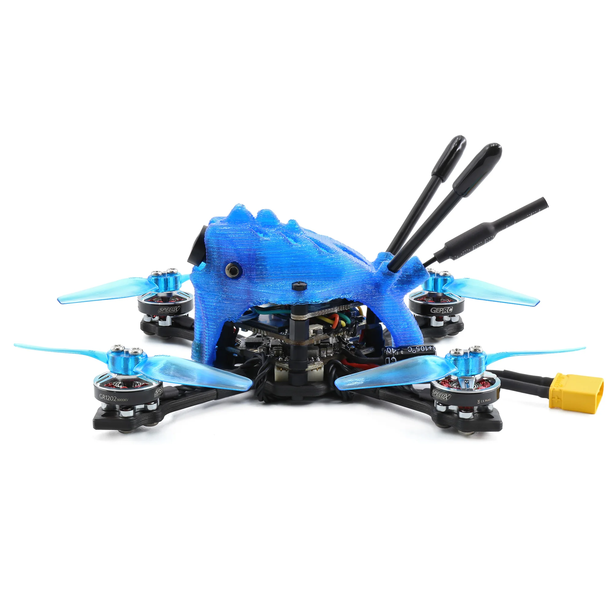 GEPRC Скакалка HD 2 5 105 мм GEP-12A-F4 200 мВт RunCam Split 3 Nano/ Caddx Baby черепаха V2 GR1202 8000KV 3S дюймов