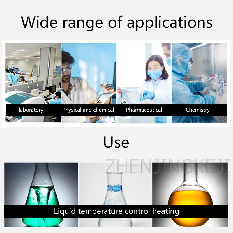 

Digital Display Temperature Control Electric Heating Jacket 250ML Accurate Temperature Control Heating Up Fast Electric Jacket