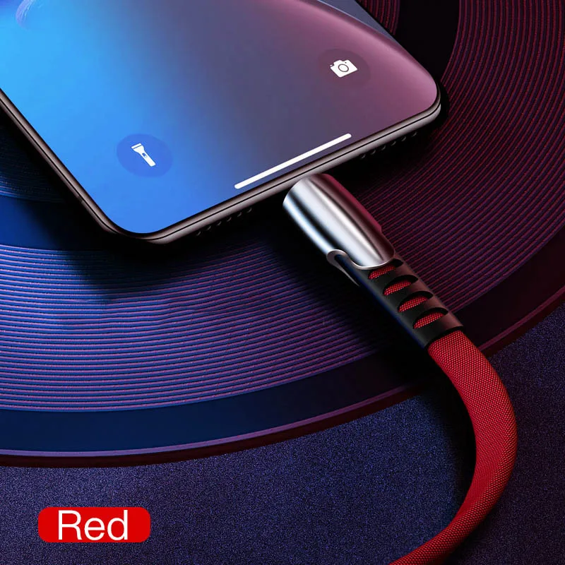Oppselve 3 А usb type-C кабель для huawei mate 20 30 P30 P20 Xiaomi Mi 9 samsung S10 S9 Быстрая зарядка USBC type-C кабель USBC зарядное устройство - Цвет: Red