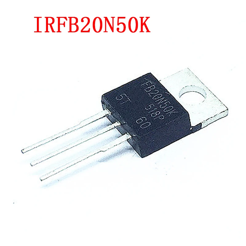 5 шт. IRFB20N50K TO 220 FB20N50K TO220 IRFB20N50 20N50|integrated circuit|circuit integre |