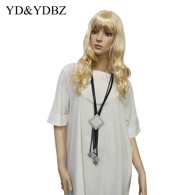 Уникальное ожерелье ручной работы геометрические ожерелья свитер с чокером