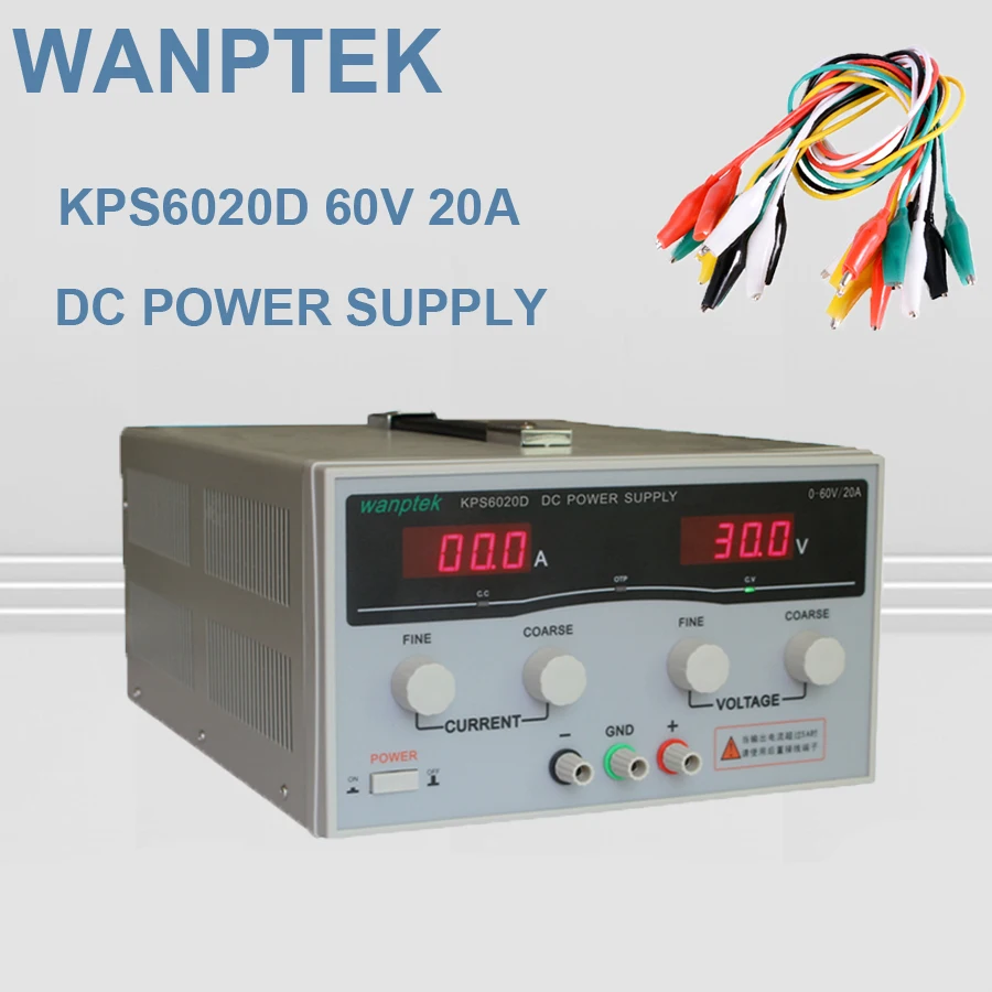 KPS6020D высокая точность высокой мощности регулируемый светодиодный двойной