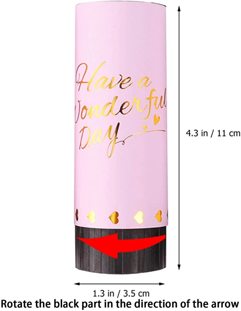 1 шт. пружинная пушка с конфетти | Дом и сад