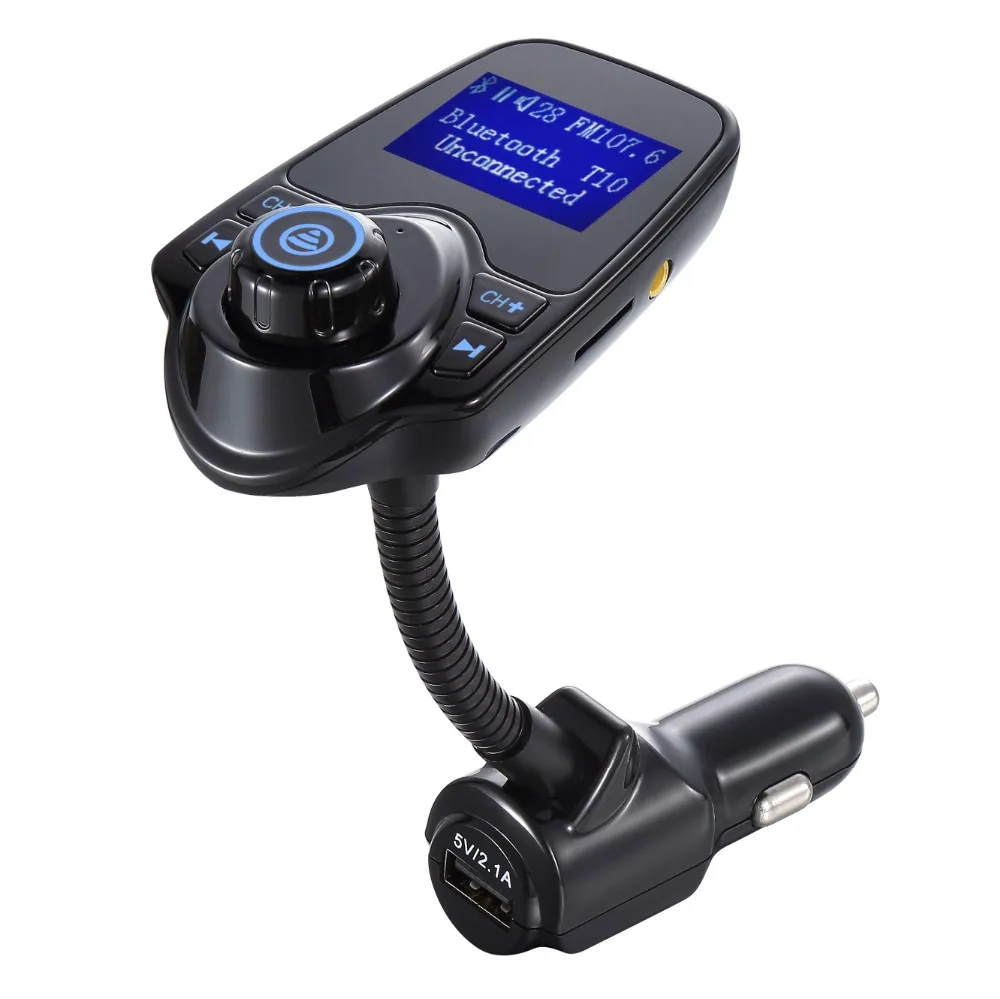 50 шт./лот громкой связи Bluetooth FM передатчик автомобильный набор MP3 музыкальный