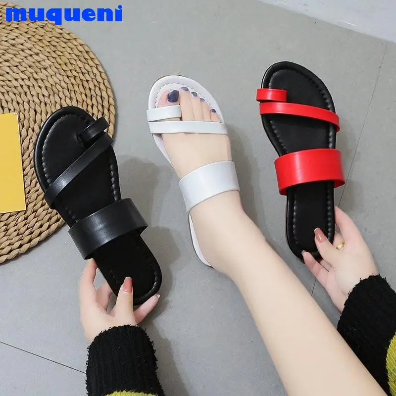 

Sandals Women Summer New 2021 Fashion Flat Sandals Summer Casual Women's Shoes Sandals Mujeres